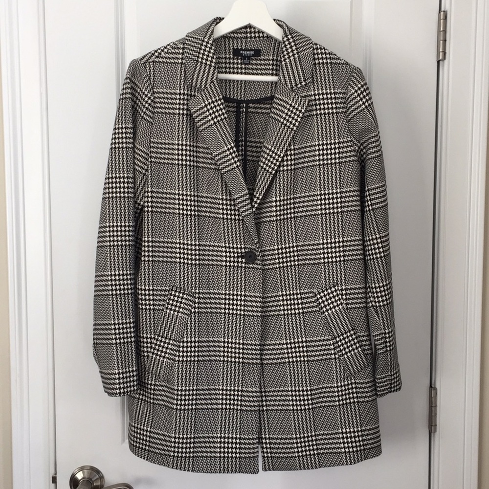 Size small plaid Premise Studio jacket